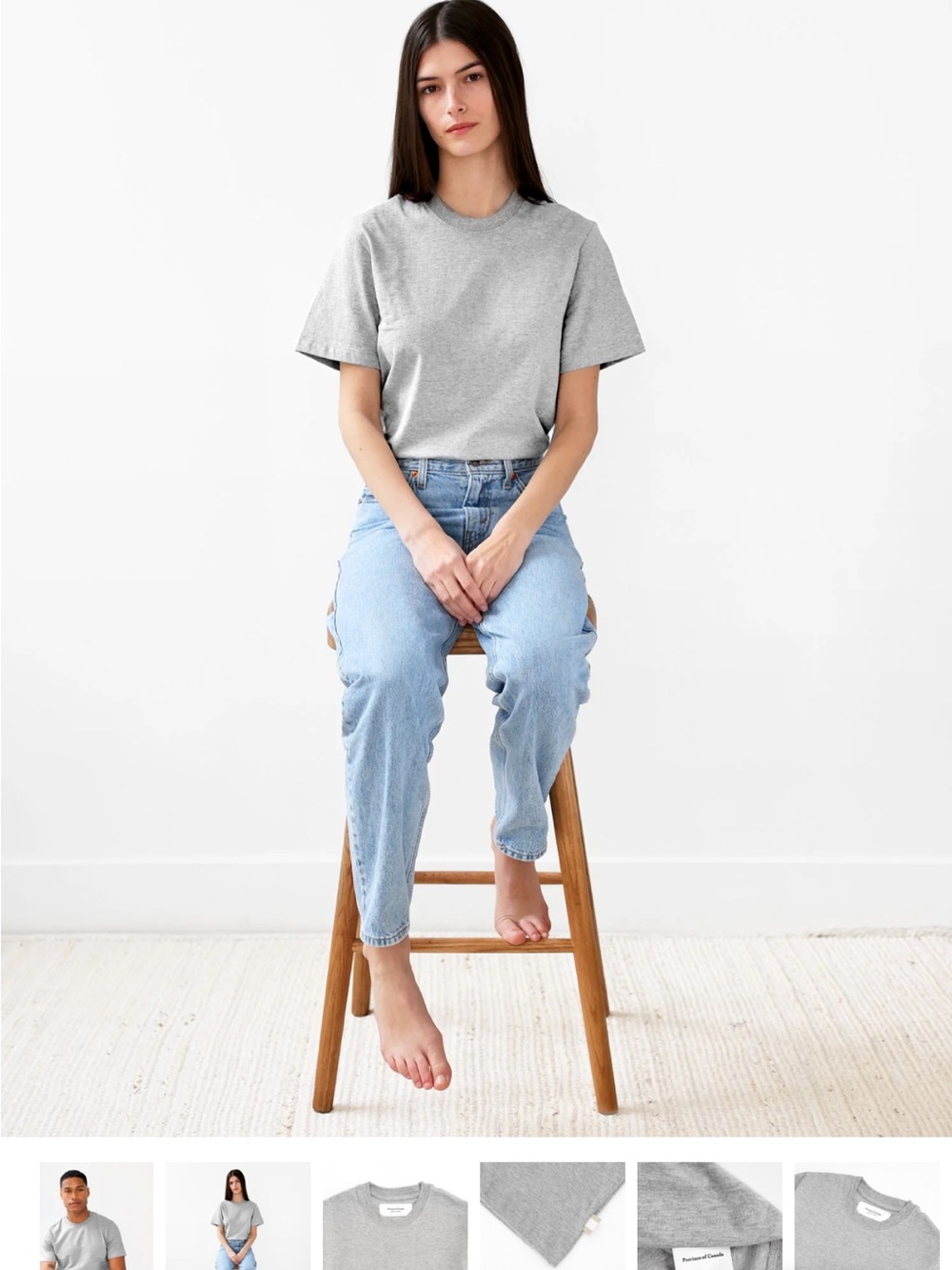 Province Of Canada Monday tshirt in Organic Cotton